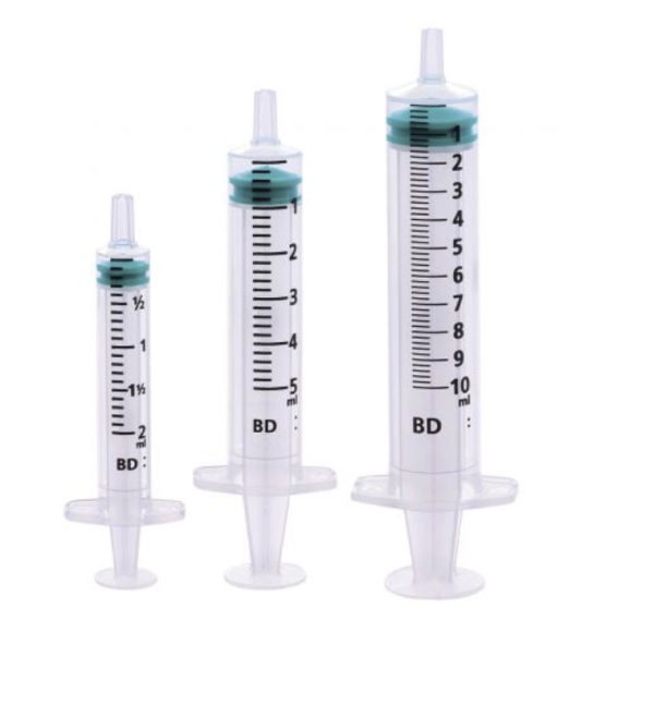 BD Emerald Hypodermic Syringe - Luer Slip Concentric - 2ml x 100